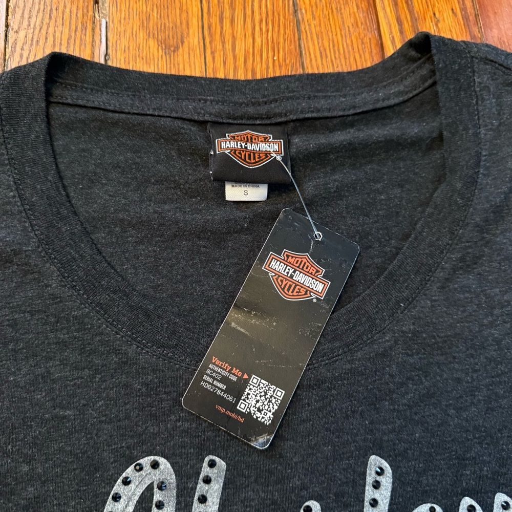 Women’s Harley-Davidson Bedazzled T-Shirt - Picture 4 of 10